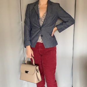 Express Chambray Blazer